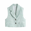 Summer Women's Sets Blazers Suits Jackets Office Ladies Coats Button Pockets Outerwear Elegant Skinny Long Sleeves Casual Za TRF