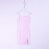 Summer harajuku punk gothic vintage darkness pink blue satin split dress braces dress YQ-435