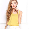 Summer style Multiple Women Tank Tops Brand Good Quality Women Chiffon Sleeveless Tshirt Female Shirt blouse Blusas Femininas