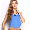 Summer style Multiple Women Tank Tops Brand Good Quality Women Chiffon Sleeveless Tshirt Female Shirt blouse Blusas Femininas