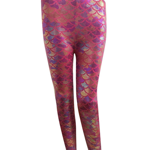 Summer style women's Scale leggings 12 color S-XL size Simulation Mermaid Pants Digital print Colorful Leggings