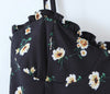 Summer women mini dress slim floral print sleeveless spring spaghetti straps beach short dresses ladies
