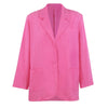 Sungtin 2022 Autumn Winter Blazer Jacket Women Oversized with Shoulder Pads Office Lady Casual Blazer Chic Clothes