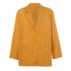 Sungtin 2022 Autumn Winter Blazer Jacket Women Oversized with Shoulder Pads Office Lady Casual Blazer Chic Clothes