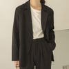 Sungtin Long Sleeve Office Lady Work Suit Women Simple Korean Botton Up Blazer Spring Women Elegant Basic Coats 2022 New
