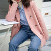 Sungtin Sweet Elegant Office Lady Blazer Jacket Women Loose Casual Black Outwear Spring Suit Blazer Coats Korean OL 3 Colors
