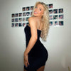 Sunny y.j. V Neck Red Black Dresses for Women 2023 Korean Sexy Dress Backless Robe Sexy Femme Vestidos Sexys Mujer