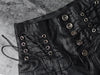 Super High Waist Coated PU Skinny Jeans Women  England Style Lace Up Push Up Sexy Leather Trousers Mujer 2022