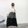 SuperAen 2022 Spring Women Long Dress Cotton Casual Irregular Ladies  Europe Wild Elegant  Clothing