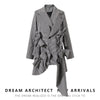 SuperAen Design Coat 2022 Spring Deconstruction Plaid Bow Patchwork Asymmetric Fake Two-piece Suit Women Blazers