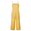 Elegant Wide Leg Jumpsuit Women Long Rompers 2022 Casual Ladies Overalls Beach Playsuit Summer Ladies Long Jumpsuit