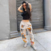 Sweatpants Women Harajuku Cartoon Printed Trousers Jogger Pants  Sport Trouser Female Casual Streetwear Sweatpant Autumn
