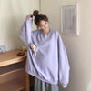 Sweatshirt Women Autumn Long Sleeve Pocket Cute Bear Blouse Top O Neck Oversized Sweatshirt