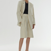 Sweden Totem* Lore* women coat suit cotton polyester double breasted casual office style blazer