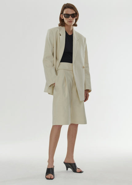Sweden Totem* Lore* women coat suit cotton polyester double breasted casual office style blazer