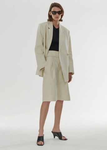 Sweden Totem* Lore* women coat suit cotton polyester double breasted casual office style blazer