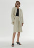 Sweden Totem* Lore* women coat suit cotton polyester double breasted casual office style blazer