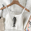 Syiwidii Bandage Camis Women Screw Thread Casual Top Short Knitted Solid White Tank Top Summer 2022 Fashion New Lace Up Clothing
