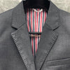 TB THOM Suit Autunm Winter Women's Jackets Brand Blazers Coats Classic Tonal 4-Bar Arm Stripe Single-Breasted Suit