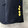 TB THOM Suit Autunm Winter Women's Jackets Brand Blazers Coats Classic White 4-Bar Stripes Formal Business Navy TB Suit
