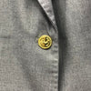 TB THOM Suit Autunm Winter Women's Jackets Brand Blazers Coats Classic White 4-Bar Stripes Formal Business Gray TB Suit