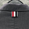 TB THOM Suit Autunm Winter Women's Jackets Brand Blazers Coats Classic White 4-Bar Arm Stripe Formal Business TB Suit