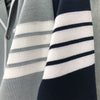 TB THOM Suit Spring Winter Man Jacket Brand Blazer White Grosgrain Tipping Knit Coat Custom  TB Formal Suit