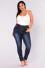 TCJULY Cotton Plus Size 2XL 3XL 4XL 5XL 6XL 7XL Mom Jeans Push Up Women's Jeans Large Sizes Stretchy Bleached Casual Denim Pants