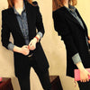 Slim Jacket Female Black Office Women-Short-Blazers 2022 New Spring Autumn Blazer Mujer Women's Jacket Long Sleeve AL769