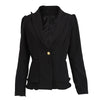 TFGS Jacket Blazer Women Suit Foldable Long Sleeves Lapel Coat Candy Color Blazer Single Button Blazers Jackets