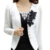 TFGS Spring Autumn New Blazer Female Slim Outerwear Blazer Elegant Outerwear Coat Women Jacket