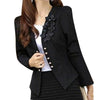 TFGS Spring Autumn New Blazer Female Slim Outerwear Blazer Elegant Outerwear Coat Women Jacket