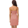 Women Summer Dresses and Sundresses 2022 Kawaii Off Shoulder Strapless Tunic Dress Shirt With Sashes Yellow Robe Femme