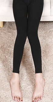 Winter Leggings Women's Warm Leggings High Waist Thick Velvet Legging Solid All-match Leggings Women