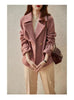 2023 Designer Jacket Women's Classic Double Breasted Retro Striped Blazer Outer Size