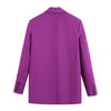 TRAF Pink Masculine Blazer Women 2023 Office Blazer Woman Long Sleeve Button Jacket Women Vintage Streetwear Women's Coat