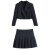 TRAF Women 2023 Spring Elegant Blazers Mini Skirts Suit Female Single Breasted Blazer And Pleated Skirt Two Piece Set