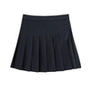 TRAF Women 2023 Spring Elegant Blazers Mini Skirts Suit Female Single Breasted Blazer And Pleated Skirt Two Piece Set