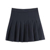 TRAF Women 2023 Spring Elegant Blazers Mini Skirts Suit Female Single Breasted Blazer And Pleated Skirt Two Piece Set