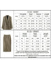 TRAF Women Plaid  Blazer Skirts Sets  2023 Autumn Winter Elegant Female Office Mid-Calf Skirt Long Sleeve Outwear