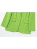 TRAF Women's Green Single Button Blazer Sexy Woman Blazer 2023 Summer Chic Elegant Female Blazer Two Piece Set Outifits