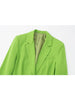 TRAF Women's Green Single Button Blazer Sexy Woman Blazer 2023 Summer Chic Elegant Female Blazer Two Piece Set Outifits