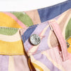 TRAF Za Print Jeans Women High Waist Denim Pants Streetwear Straight Jeans Woman 2022 Vintage Buttoned Y2K Pants