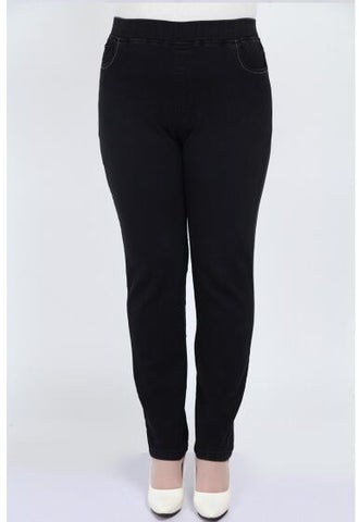 spring High Waist Denim Pants Jeans For Women large size 8XL 7XL 6XL 5XL office lady Jean vintage plus size pant YH12