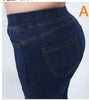 High Waist Femme Jeans Plus Size 7XL 6XL 5XL 4XL pencil pants 2022 spring casual Jeans Women trousers Denim Pants YH01
