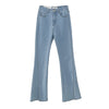 TVVOVVIN Korean Elasticity Split Distressed Jeans Women High Street Casual Washed Denim Bodycon Pants 9WYP