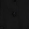 TWOTWINSTYLE Backless Chain Black Blazers Buttons Sexy Slim Notched Long Sleeve Coats Female 2023 Spring Women Clothing
