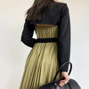 TWOTWINSTYLE Black Temperament Blazer For Women Notched Long Sleeve Hollow Out Casual Blazers Female Clothing 2022