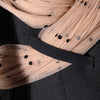 TWOTWINSTYLE Casual Patchwork Dot Mesh Blazer For Women Notched Long Sleeve Backless Blazers Female Clothing 2022