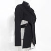TWOTWINSTYLE Casual Patchwork Women Blazer Notched Long Sleeve High Waist Waistless Irregular Suits Female Clothing New